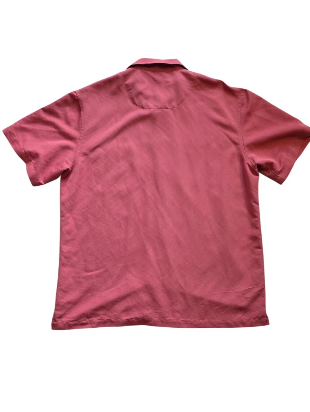 Overseas Adventure Travel Large Mauve Sir Edmund Hillary Club Camp Shirt - Picture 4 of 7